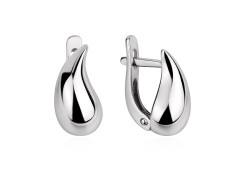Серебряные cерьги классические