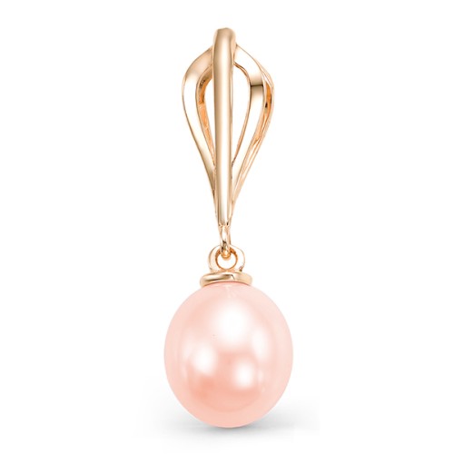 Золотая подвеска с жемчугом