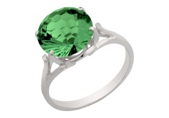 Серебряное кольцо с кварцем