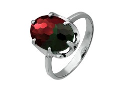 Серебряное кольцо с турмалином