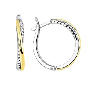 Серебряные cерьги классические