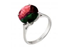 Серебряное кольцо с турмалином