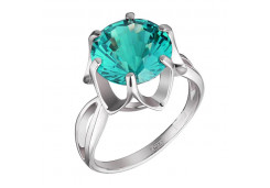 Серебряное кольцо с аквамарином