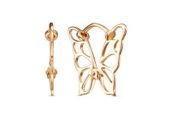 Золотые cерьги классические