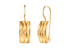 Золотые cерьги классические