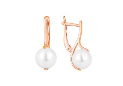 Золотые cерьги с жемчугом