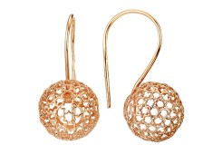 Золотые cерьги классические