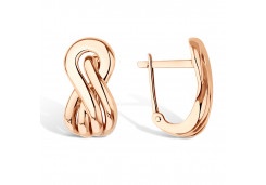 Золотые cерьги классические