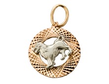 Золотая подвеска 