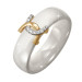 Золотое кольцо с керамикой