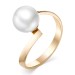 Золотое кольцо с жемчугом