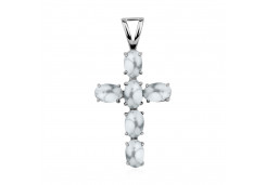 Серебряная подвеска с кахалонгом