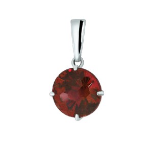 Серебряная подвеска с ситаллом