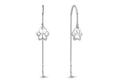 Серебряные cерьги классические