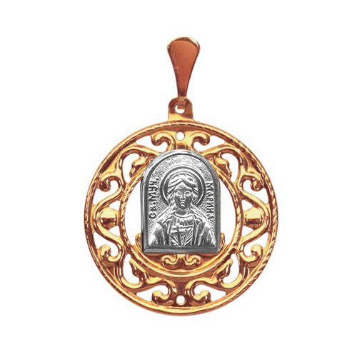 Золотая подвеска 