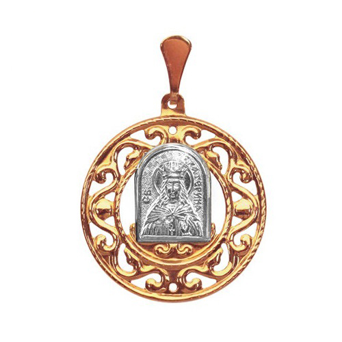 Золотая подвеска 