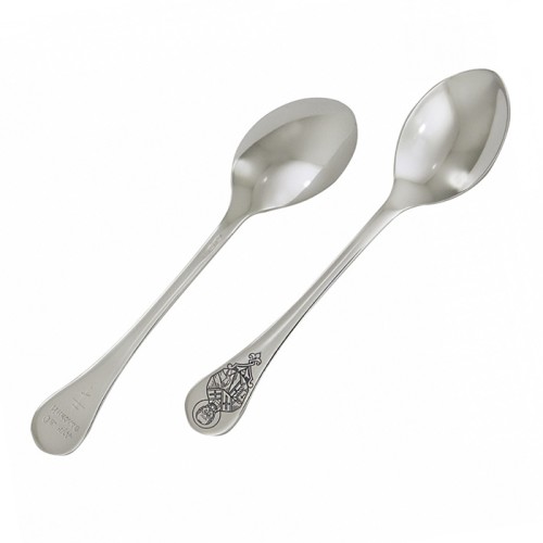 Столовые приборы из серебра с чернением