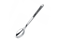 Столовые приборы из серебра с чернением