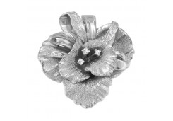 Серебряная подвеска с фианитом