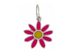 Серебряная подвеска с эмалью