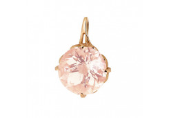 Золотая подвеска с кварцем
