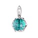 Серебряная подвеска с аквамарином