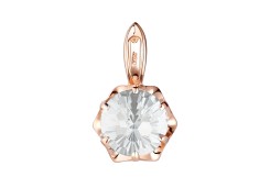 Золотая подвеска с горным хрусталем