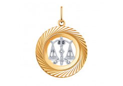 Золотая подвеска 