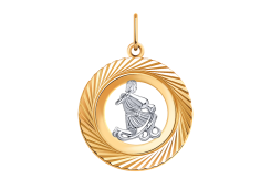 Золотая подвеска 