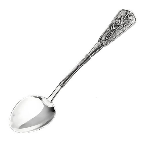 Столовые приборы из серебра 