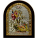 Икона Синтетический камень Малая св.Георгий Победоносец