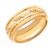 Золотое обручальное кольцо 