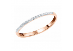 Золотое кольцо с фианитом