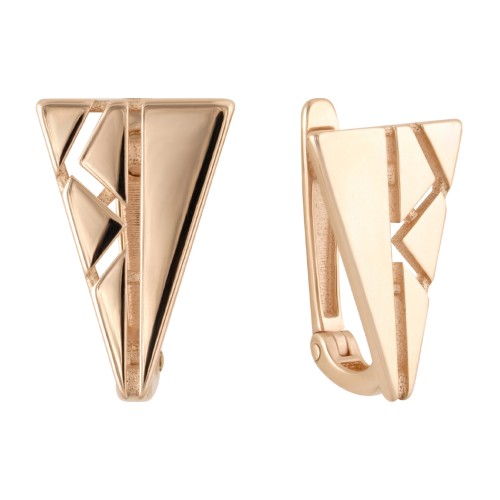 Золотые cерьги классические