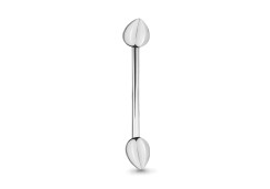 Серьга д/пирсинга из серебра 