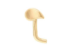 Серьга д/пирсинга из золота 