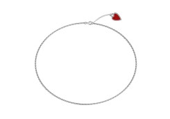 Серебряный браслет с эмалью