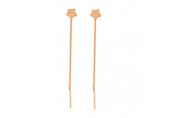 Золотые cерьги классические