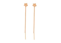 Золотые cерьги классические