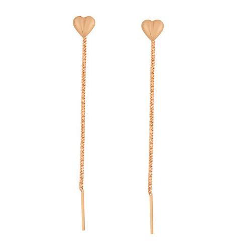 Золотые cерьги классические