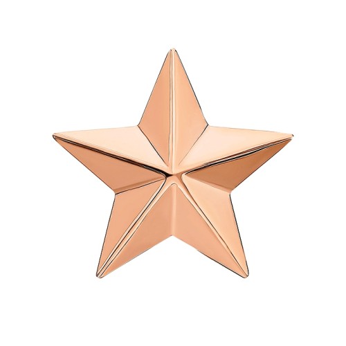 Звезда д/погон из золота 
