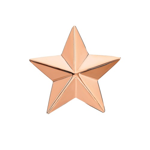 Звезда д/погон из золота 