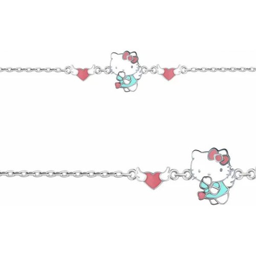 Серебряный браслет с эмалью