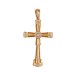 Крест из золота с фианитом