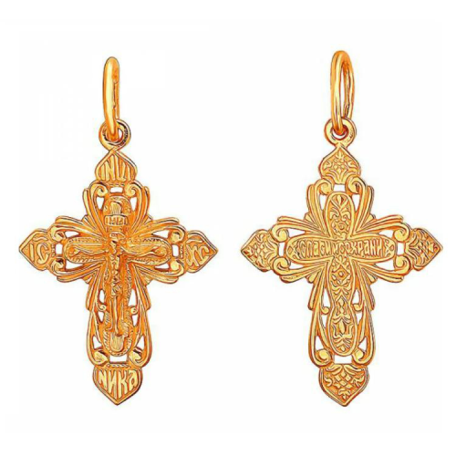 Крест из золота 