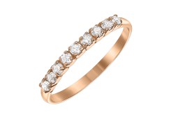 Золотое кольцо с фианитом