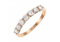 Золотое кольцо с фианитом