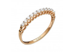 Золотое кольцо с бриллиантом