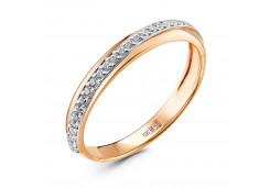 Золотое кольцо с фианитом