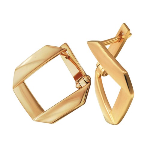 Золотые cерьги классические